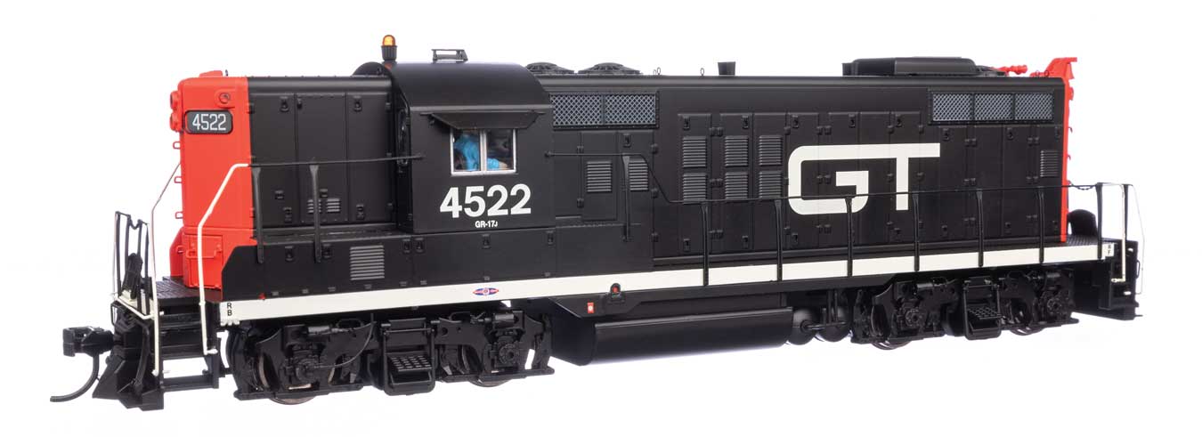 Walthers Proto HO Scale Grand Trunk Western #4522 EMD GP9 with LokSound V5 Sound & DCC