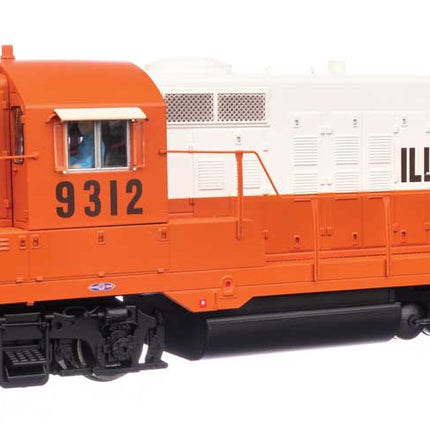 Walthers Proto HO Scale Illinois Central #9312 EMD GP9 with LokSound V5 Sound & DCC