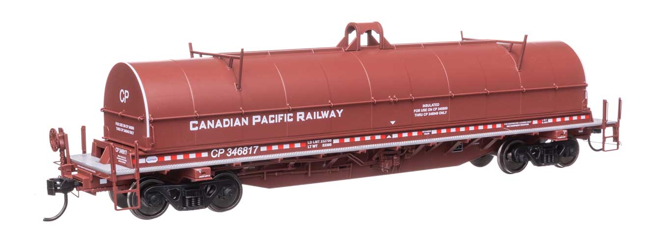 Walthers Proto HO Canadian Pacific #346817 52' NSC Type II Coil Car