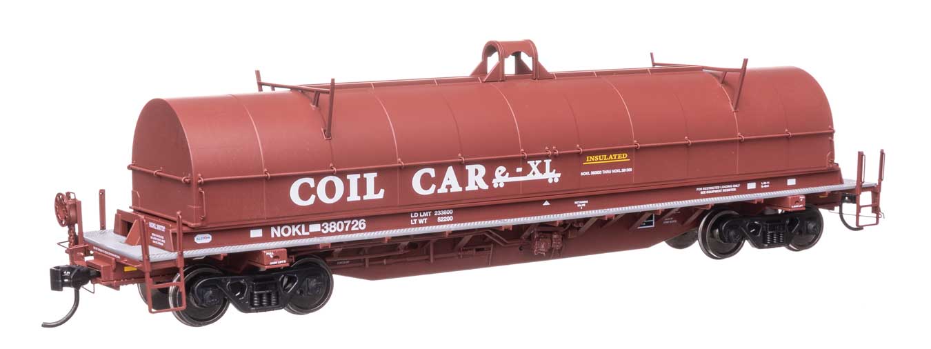 Walthers Proto HO Northwestern Oklahoma Railroad #380726 52' NSC Type II Coil Car