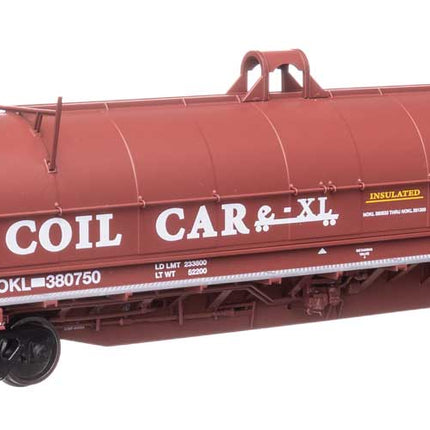 Walthers Proto HO Northwestern Oklahoma Railroad #380750 52' NSC Type II Coil Car