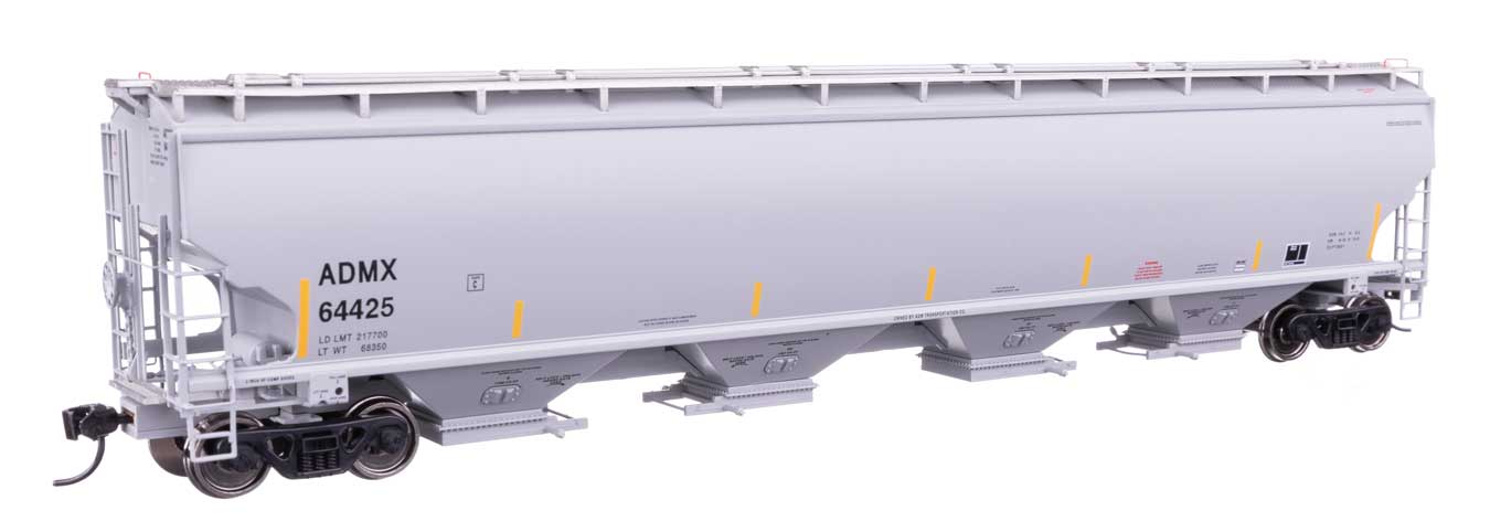 Walthers Proto HO Archer-Daniels-Midland #64425 67' Trinity 6351 4-Bay Covered Hopper