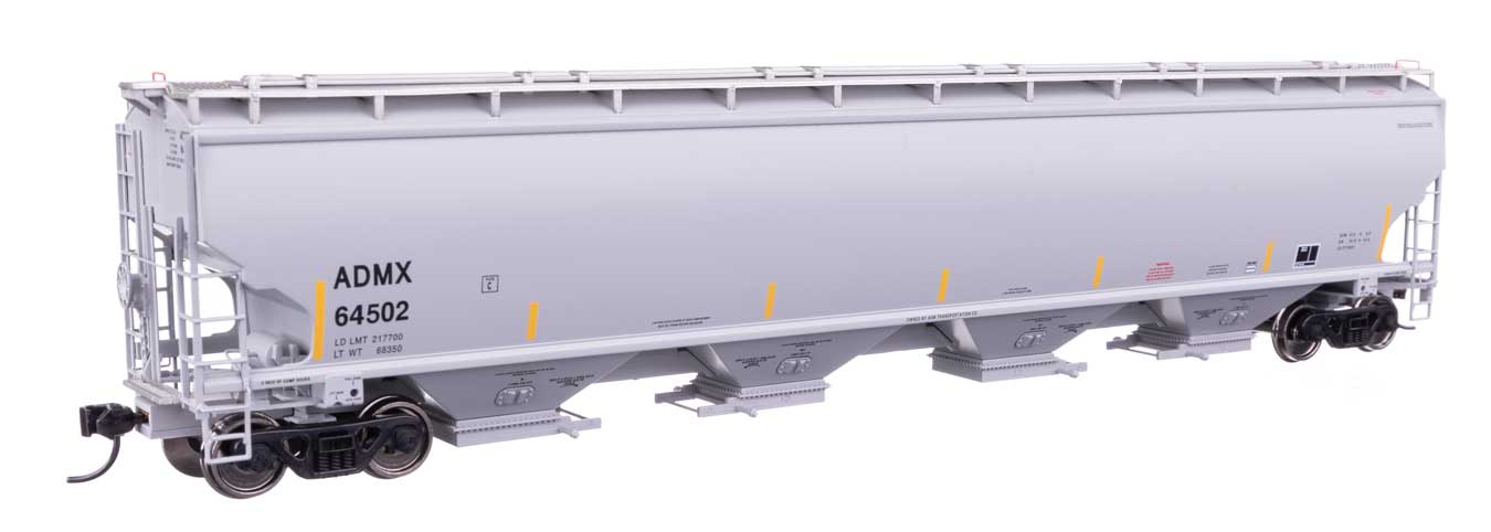 Walthers Proto HO Archer-Daniels-Midland #64502 67' Trinity 6351 4-Bay Covered Hopper