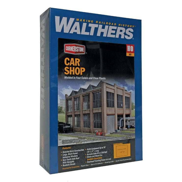 Walthers Cornerstone HO Scale Car Shop Kit