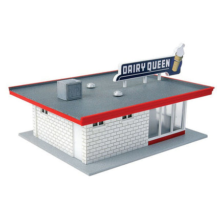 Walthers Cornerstone HO Scale Vintage Dairy Queen(R) Kit 51/16 x 31/2 x 23/8" 12.8 x 8.8 x 6cm