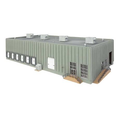 Walthers Cornerstone N Scale Concrete Grocery Warehouse Kit