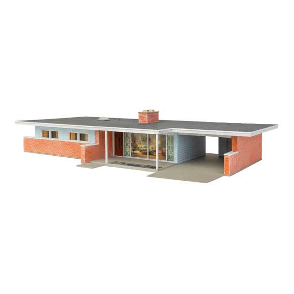 Walthers Cornerstone HO Scale Mid-Century Modern Home