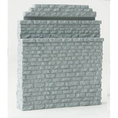 Walthers Cornerstone HO Scale DoubleTrack Railroad Bridge Stone Abutment Resin Casting