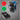 Walthers Layout Control System Two-Color LED Fascia Indicator (red, green)