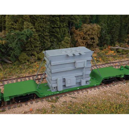 Walthers Scene Master HO Scale Transformer Load for Depressed Center Flat Cars