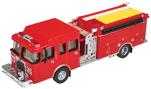 Walthers SceneMaster HO Scale Heavy Duty Fire Engine Fire Truck