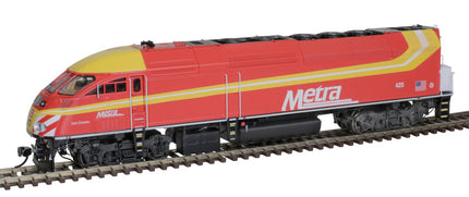 Atlas HO Scale Metra MP36 425 Rock Island Heritage Locomotive DCC Sound