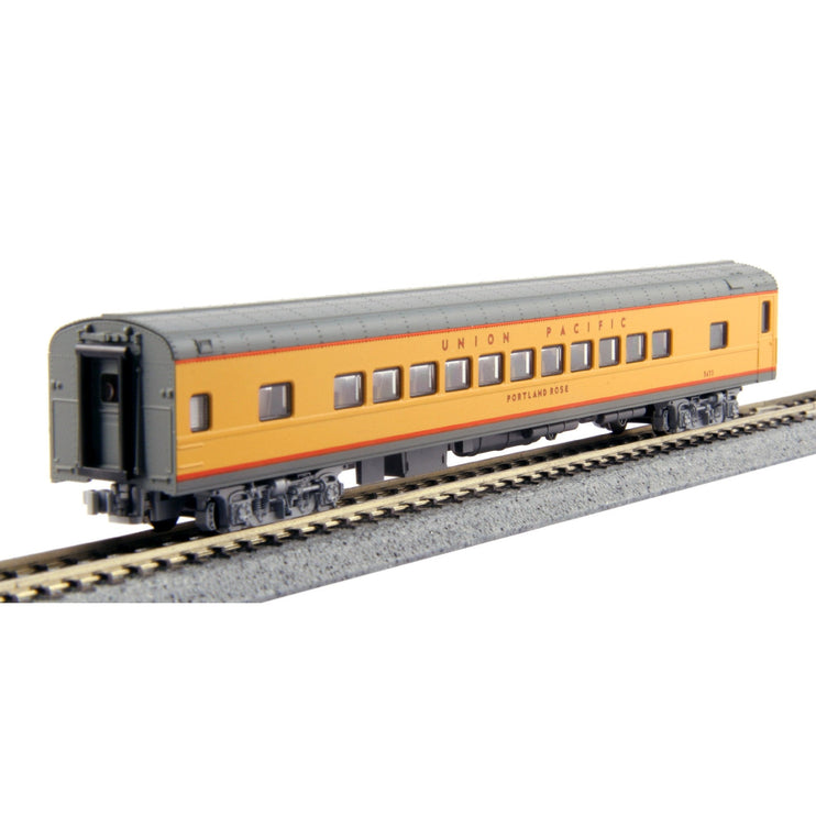 Kato N Scale Union Pacific UP Excursion Train 7-Car Set With Lights