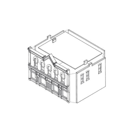 Woodland Scenics HO Scale Goodfellow's Hall DPM Kit