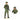 Tamiya 1/16 Jgsdf Tank Crew Set - 36316