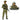 Tamiya 1/16 Jgsdf Tank Crew Set - 36316