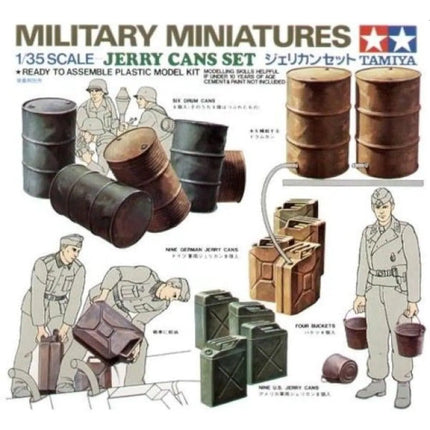 Tamiya 35026 1/35 Jerry Can Set