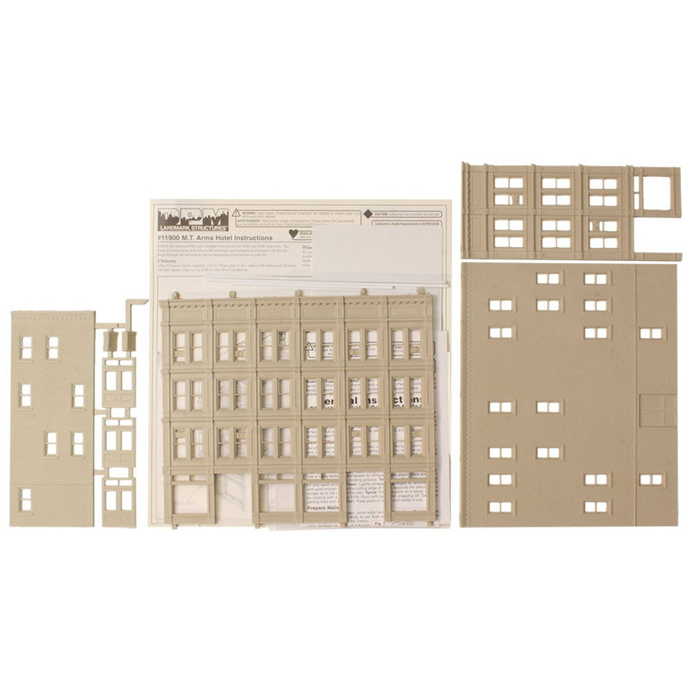 Woodland Scenics HO Scale M.T. Arms Hotel DPM Kit