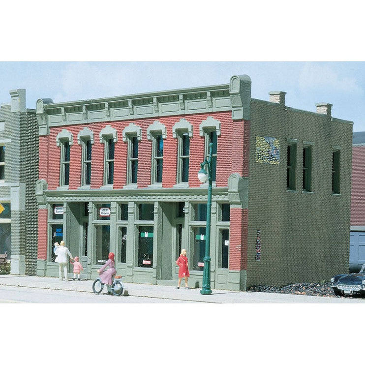 Woodland Scenics HO Scale Front Street Building DPM Kit