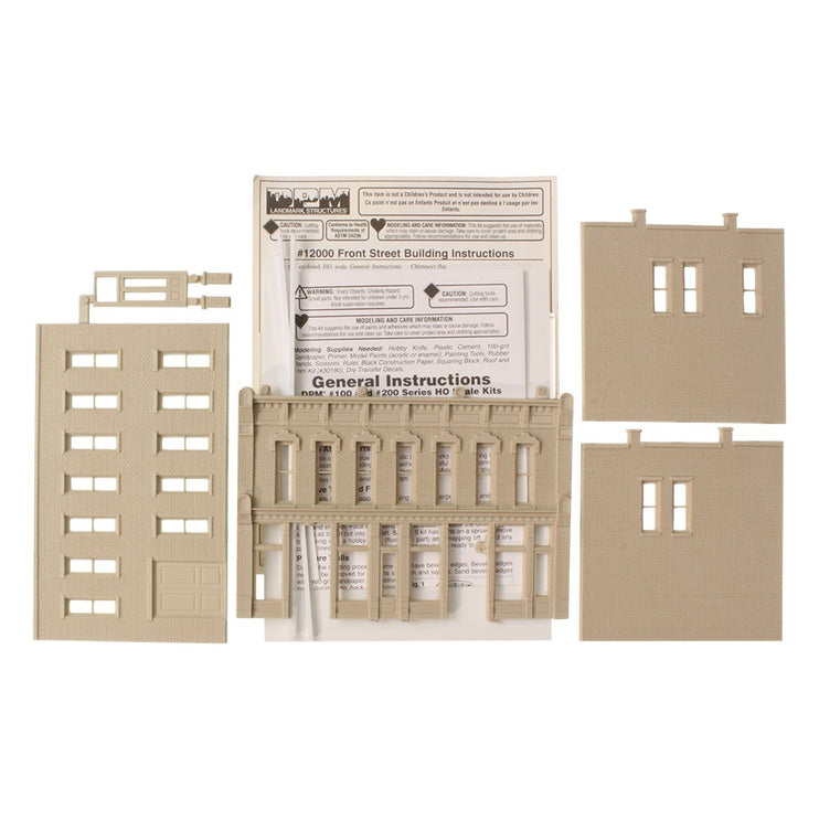 Woodland Scenics HO Scale Front Street Building DPM Kit