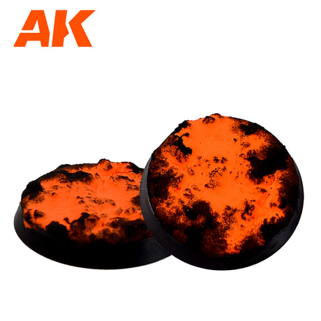AK Interactive Wargame Enamel Liquid Pigments Fluorescent Orange 35ml