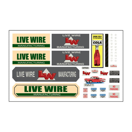 Woodland Scenics HO Scale Live Wire Manufacturing DPM Kit