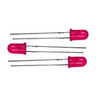 Miniatronics 5mm Blinker/Flasher LEDs [3 pcs, Red] MNT1215203