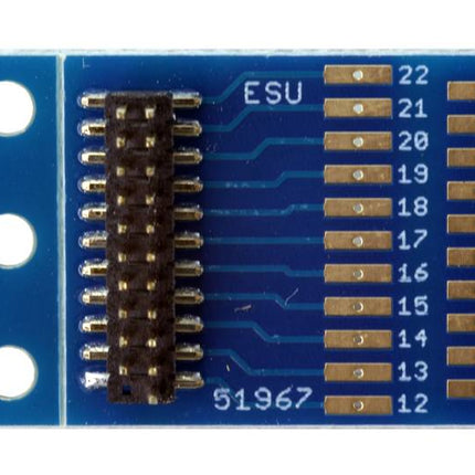 ESU 51967 21MTC Adapter Board Interface Board for Locos without DCC Interface