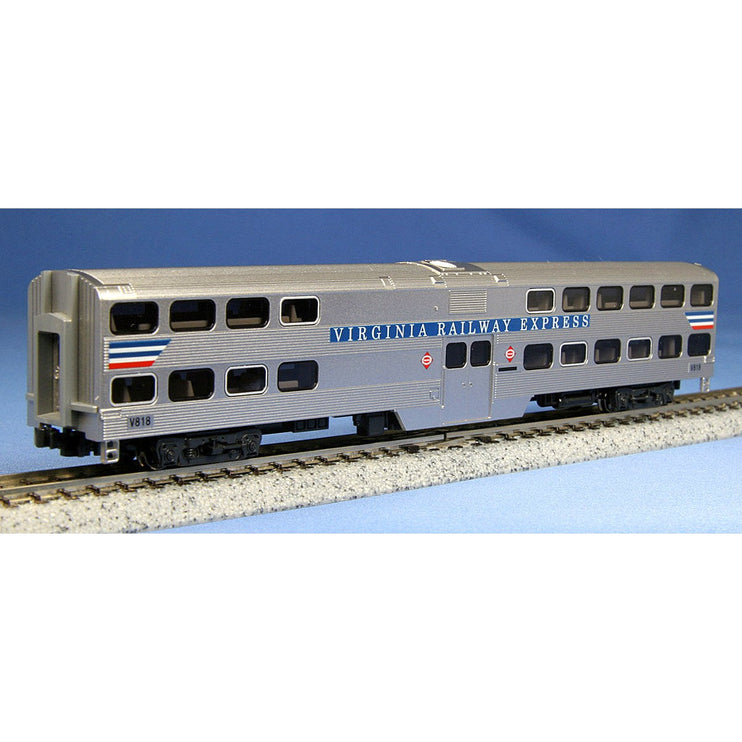 Kato N Scale Bi-Level Commuter Coach Virginia Railway Express #V818