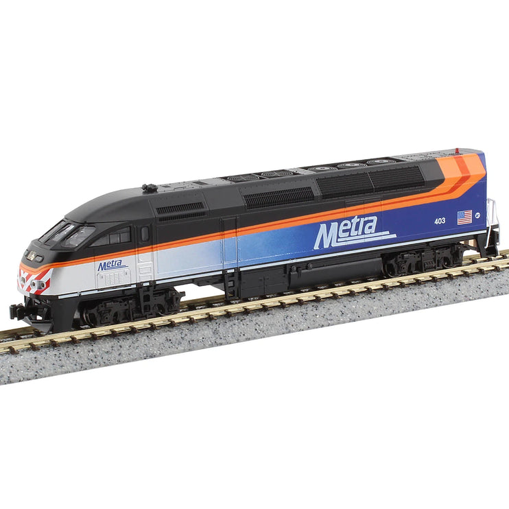 Kato N Scale 1766123 MP36PH Chicago Metra #424