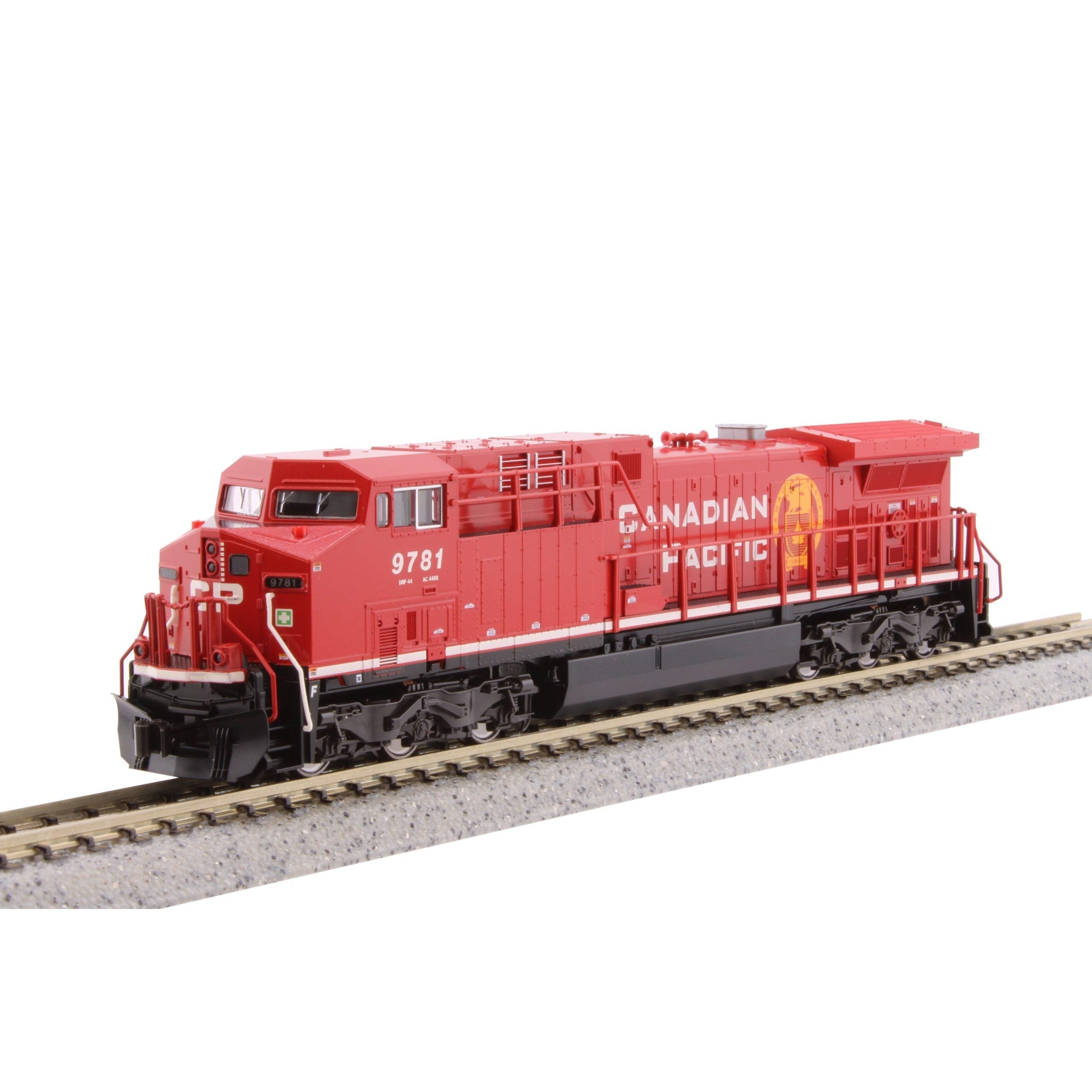 Fusion Train Engine Kato N Scale Canadian Pacific CP 9817 AC4400CW Locomotive DCC – Fusion ...