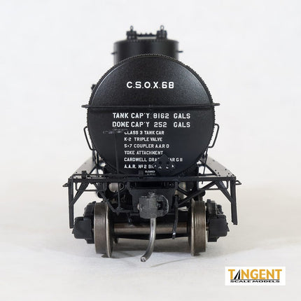 Tangent CSOX “Cities Service Oil (Penn)” 1937+ GATC 1917-design 8000 Gallon Tank Car #74