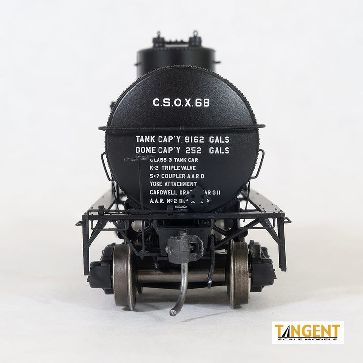 Tangent CSOX “Cities Service Oil (Penn)” 1937+ GATC 1917-design 8000 Gallon Tank Car #74