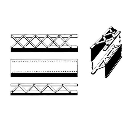 Central Valley Model Works HO Scale Box Girders Kit (5 Pcs)