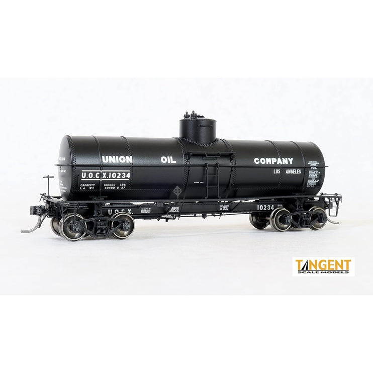 Tangent UOCX "Union Oil of California" 1937+ GATC 1917-design 10000 Gal. Tank Car #10228