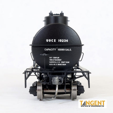 Tangent UOCX "Union Oil of California" 1937+ GATC 1917-design 10000 Gal. Tank Car #10228