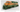 Rapido 38035 HO EMD GP38 Low Nose - Standard DC -- Burlington Northern Santa Fe #2169 (H1, green, orange)