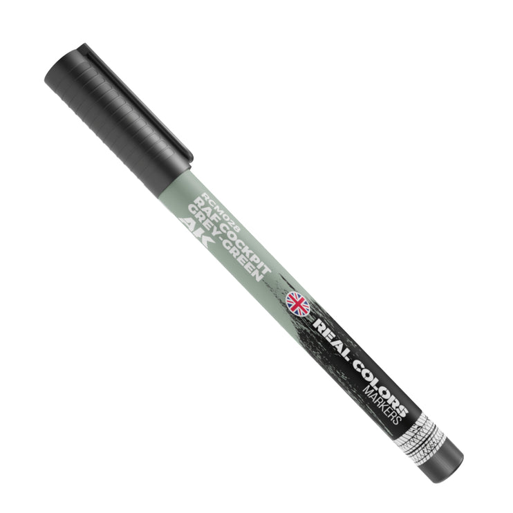 AK Interactive Real Colors Markers RAF Cockpit Grey-Green