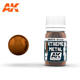 AK Interactive Xtreme Metal Bronze Metallic Paint 30ml Bottle