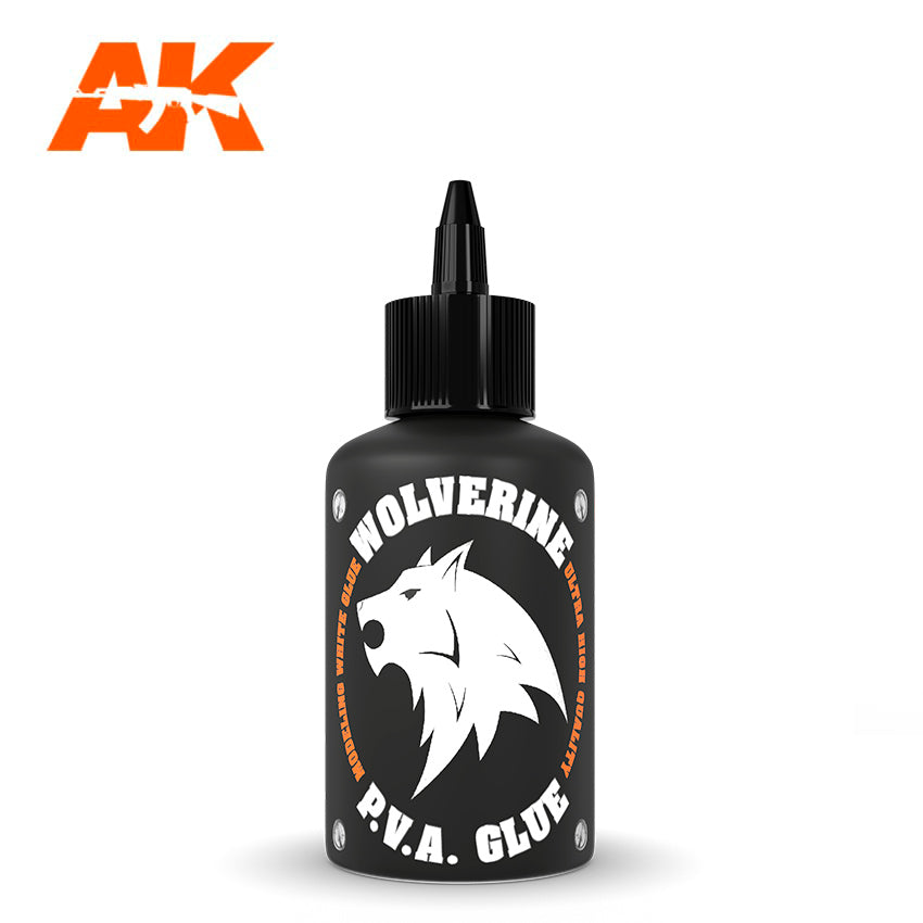 AK Interactive Wolverine P.V.A Glue 100ml Squeeze Bottle