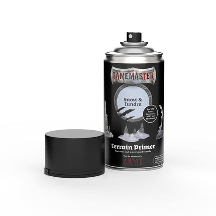 The Army Painter Gamemaster Terrain Primer Snow & Tundra 300ml Can