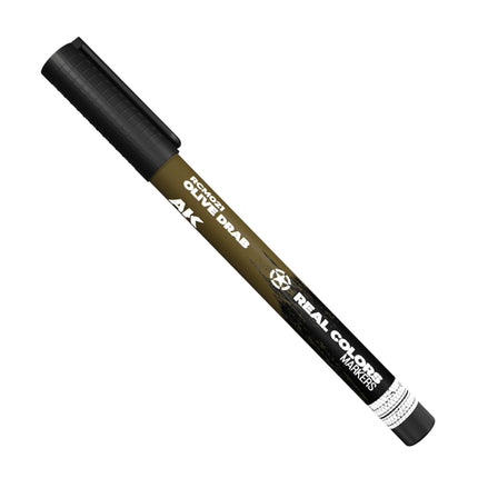 AK Interactive Real Colors Markers Olive Drab