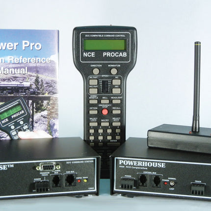 NCE PH10R Power Pro Wireless DCC System 10 Amp Starter Set NCE0007