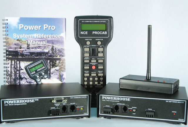 NCE PH10R Power Pro Wireless DCC System 10 Amp Starter Set NCE0007