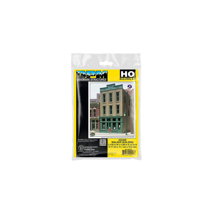 Woodland Scenics HO Scale Walker Building DPM Kit