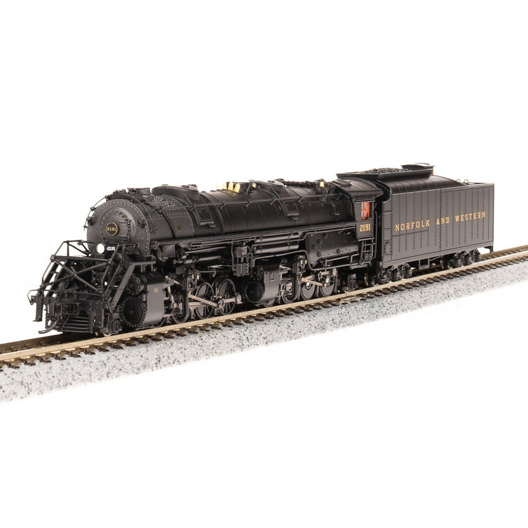 Broadway Limited N N&W Y6b 2-8-8-2 Steam Loco #2192 DC/DCC Sound