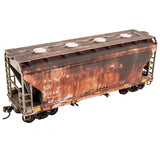 Micro Trains HO Scale Southern 91849 Weathered 2 Bay Covered Hopper Kit