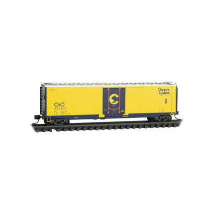 Micro Trains Line N 50' Standard Box Car Chesapeake & Ohio Rd# 22763