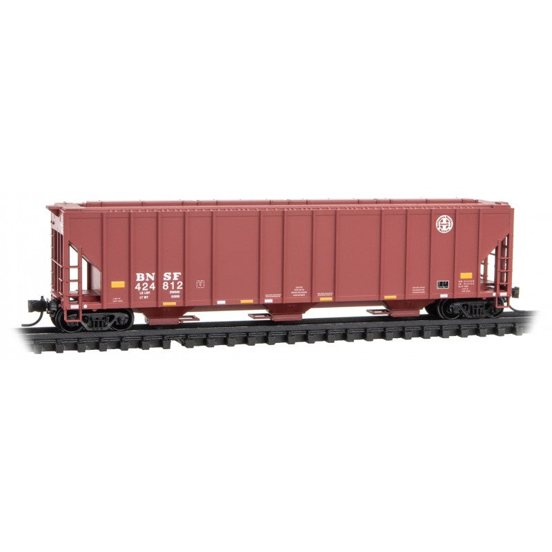 Micro Trains Line N 3-bay covered hoppers BNSF - Rd# 424812 - Rel. 11/22