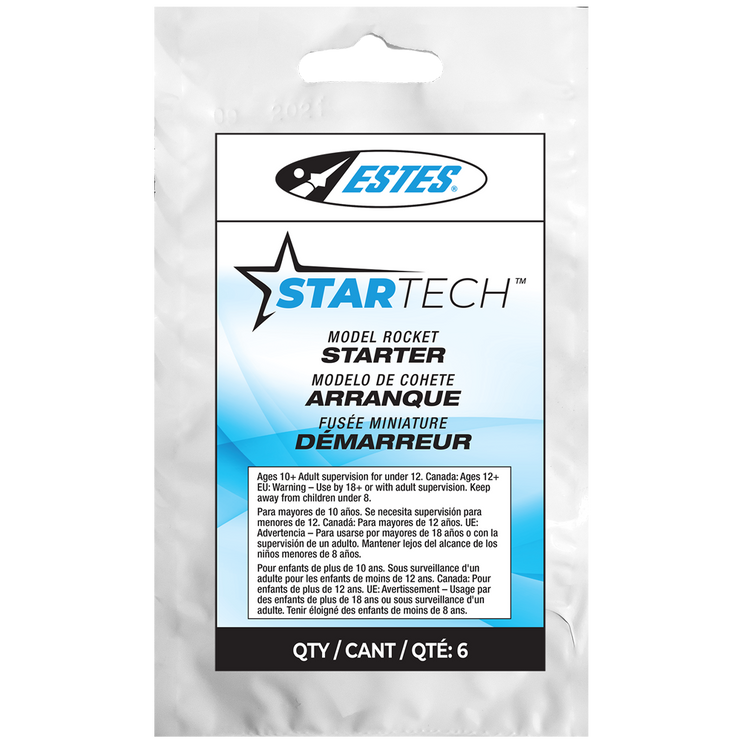 Estes Model Rocket starters/6pk